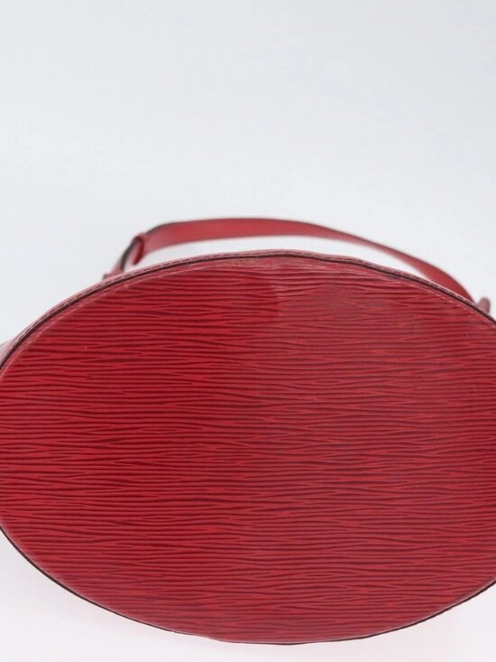 LOUIS VUITTON Epi Cluny Shoulder Bag Red M52257 LV Auth ka3024 - Picture 7 of 16